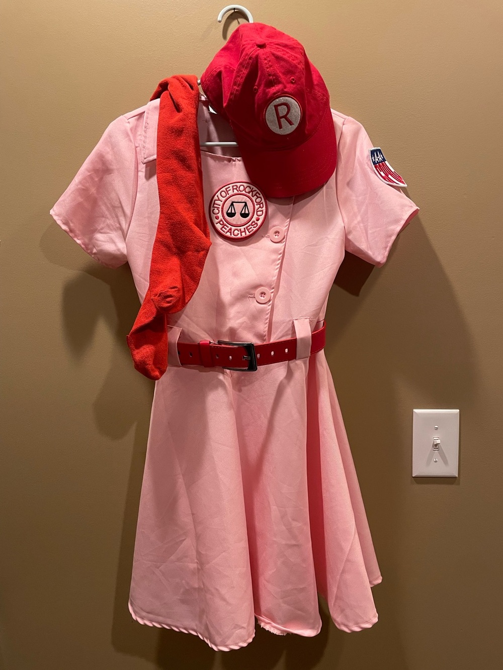A League of Their Own Rockford Peaches costume